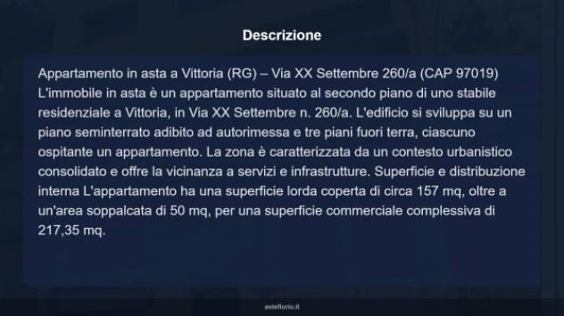 Immobile in asta di 207 m², box auto in vendita a Vittoria - Foto 10