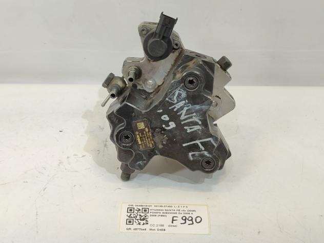 POMPA INIEZIONE DIESEL HYUNDAI Santa Fe 3° Serie 0445010121 33100-27400 D4EB diesel 2188 (0612) - Foto 2