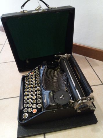Macchina da scrivere "Continental 34" Made in Germany anni 30' - Foto 3