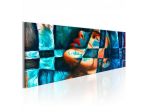 Quadro Donna Colorata Cm. 120x40 E 135x45 - ARREDALACASA