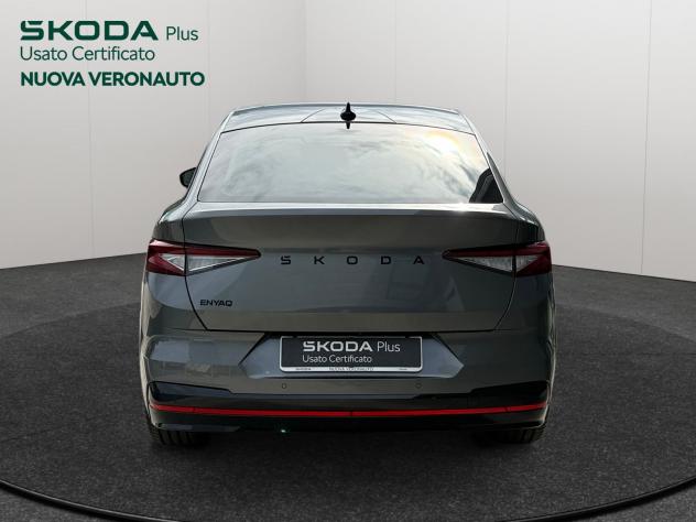 Škoda Enyaq Coupé iV Enyaq Coupe 85x RS 84 kWh Batteria 250 kW (340 CV) automatico 4x4 - Foto 4