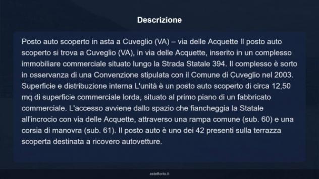 Immobile in asta di 13 m² in vendita a Cuveglio - Foto 6