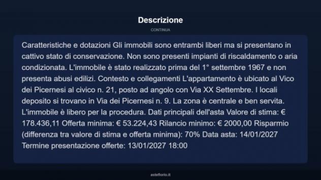 Immobile in asta di 37 m² in vendita a Potenza - Foto 12