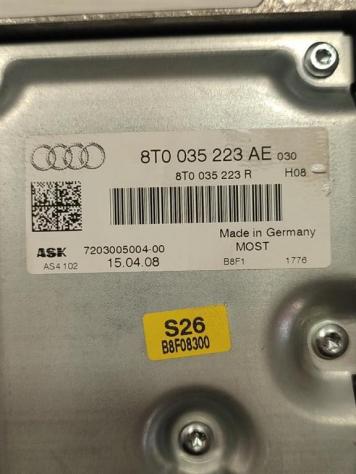AMPLIFICATORE ANTENNA AUDI A5 Coupé (8T) 8T0035223AE (0711) - Foto 3