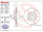 BREMBO Discofreno 09518041
