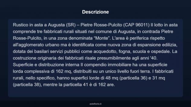 Immobile in asta di 162 m² con più di 5 locali in vendita a Augusta - Foto 4