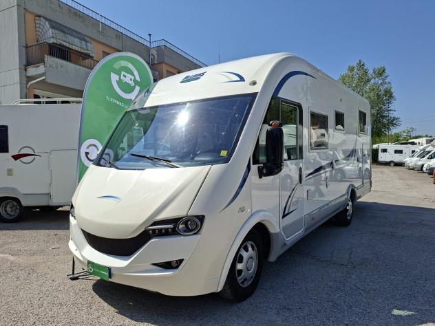 MOTORHOME MCLOUIS DUCATO SEMIDINETTE LETTI GEMELLI GARAGE BASCULANTE CLIMATIZZATORE FOTOVOLTAICO CAMPEGGIO CAMPER USATI GENERALI 1661 - Foto 2