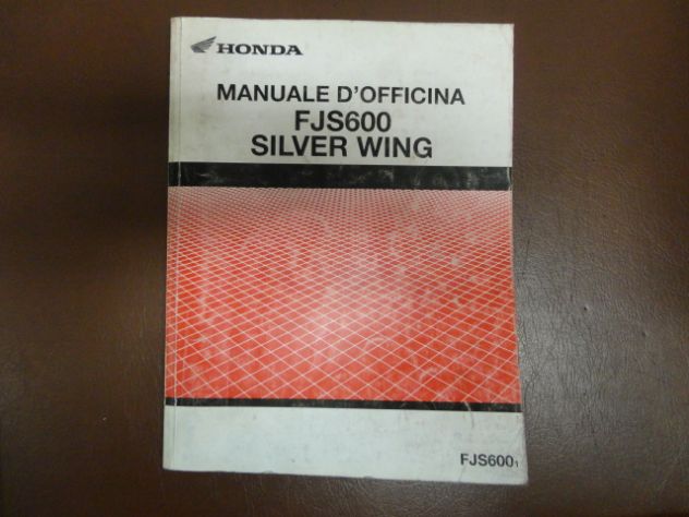 Honda Silver Wing 600 manuale officina manutenzione