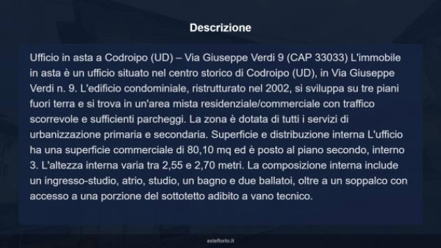 Immobile in asta di 80 m² in vendita a Codroipo - Foto 6