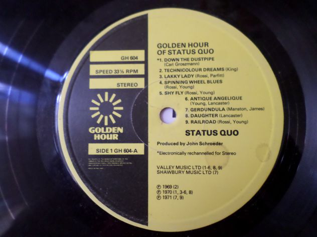 STATUS QUO - Down The Dustpipe - LP / 33 giri 1975 - Foto 3