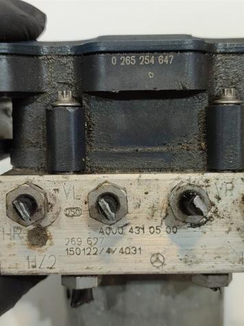 CENTRALINA ABS MERCEDES Classe B W246 2° Serie A0004310500 0265254647 diesel 1461 (12) - Foto 3