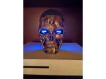 Supporto per Alexa Echo Dot 5  Terminator 2  RUSTY in stile futuristico