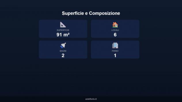 Immobile in asta di 91 m² in vendita a Taranto - Foto 3