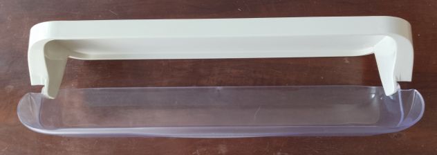 Balconcino Frigo Ariston Mensola Porta oggetti 440 mm Originale completo di base - Foto 3