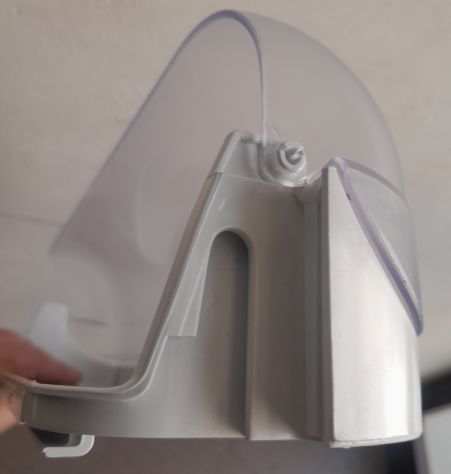 Balconcino Frigo Ariston Mensola Porta oggetti 440 mm Originale completo di base - Foto 5