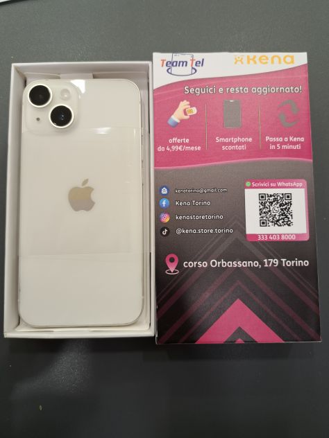 iPhone 13 128GB - 12 mesi di garanzia