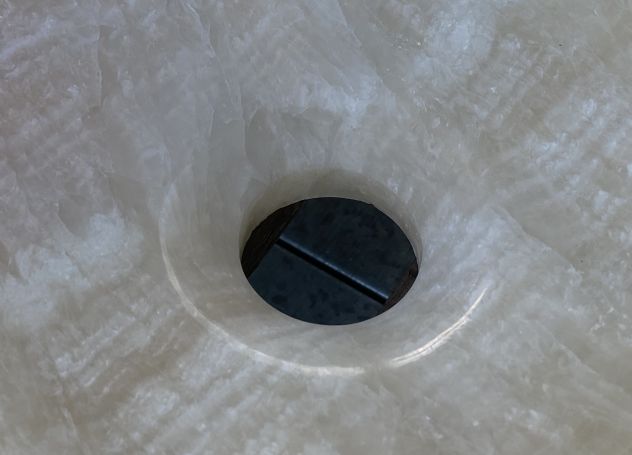 Lavabo lavandino in onice per bagno da appoggio - Foto 7