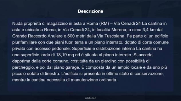 Immobile in asta di 18 m² in vendita a Roma - Foto 10