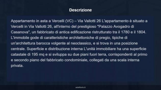 Immobile in asta di 195 m² in vendita a Vercelli - Foto 14