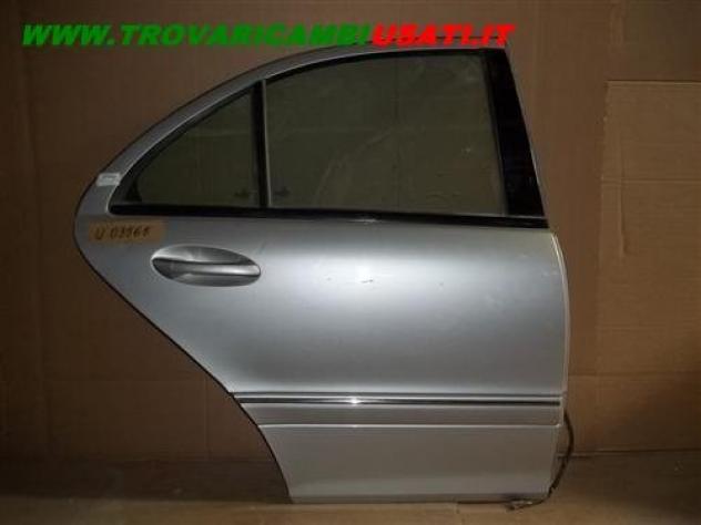 PORTA POST.D. ARGENTO MERCEDES Classe C 4p / SW (W203/S203) 999-U03565 Carrozzeria Lamierati esterni Porte Porta post. dx. MERCEDES - Classe C 4 po