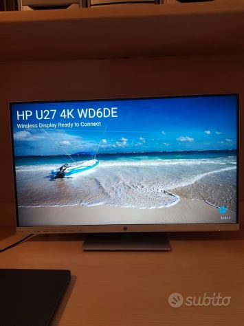 HP Monitor U27 4K 27" Wireless - Foto 5