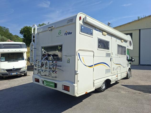 CAMPER MILLER DUCATO MANSARDATO DOPPIA DINETTE FOTOVOLTAICO CLIMATIZZATORE CAMPEGGIO USATI GENERALI 1693 - Foto 4