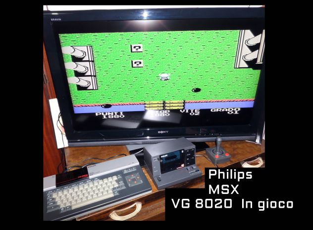Philips MSX VG 8020 (Anno 1983) ORIGINALE D'EPOCA, completo di lettore cassette - Foto 4