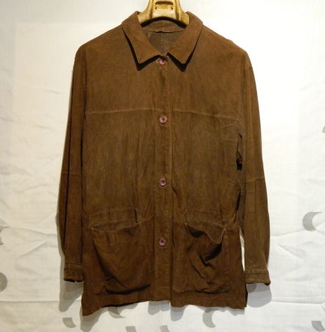 Giacca Gimo’s in pelle unisex 46 - Foto 5