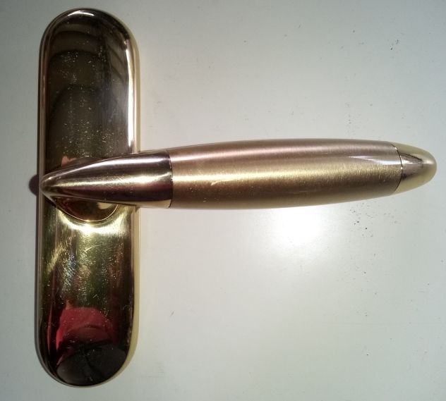 Maniglia Cremonese per finestra Mod: Totem Oro Satinato, Marca Mandelli Nuova - Foto 4