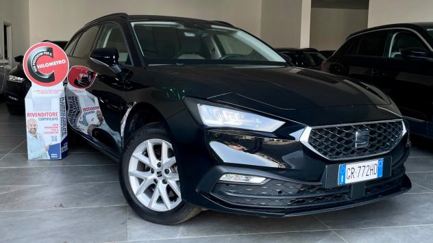 SEAT LEON SPORTSTOURER 2.0 STYLE TDI 116 CV - FULL LED, VIRTUAL COCKPIT, NEOPATENTATI