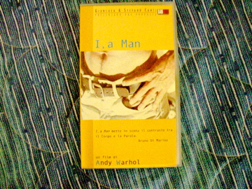 rara vhs - andy warhol - i, a man - rarovideo