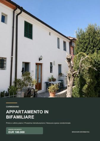 APPARTAMENTO di 3 vani e di 60 mq (CARMIGNANO) rif. AA-MS