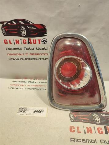 STOP FANALE POSTERIORE SINISTRO MINI Cooper Cabrio Serie (R57) 7255909 -04 N16B16A (0715)