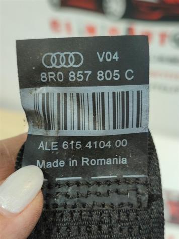 CINTURA DI SICUREZZA POSTERIORE DESTRA O SINISTRA AUDI Q5 Serie (8RB) 8R0857805C 610307000 CAH (0812) - Foto 4