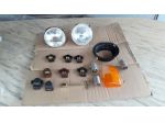 ape carv401n 501 601 coppia fari +porta lampada e cerchi