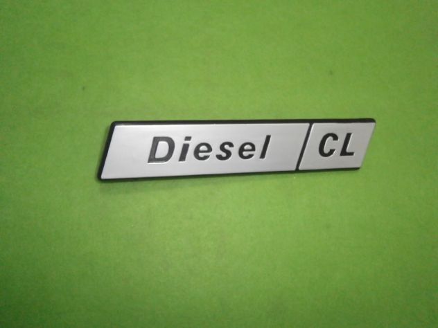 Fiat 131 diesel CL scritta logo targhetta fanale posteriore REAR PLATE FIAT 131 - Foto 3