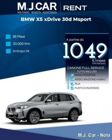 BMW X5 xDrive30d 48V Msport rif. 22848593