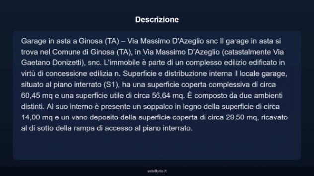 Immobile in asta di 60 m² in vendita a Ginosa - Foto 9