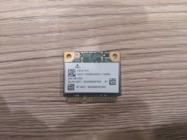 Scheda Asus WIFI e Bluetooth ANATEL QCWB335