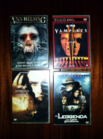 DVD *HORROR VAMPIRI* Vendo/Scambio con libri occultismo, esoterismo