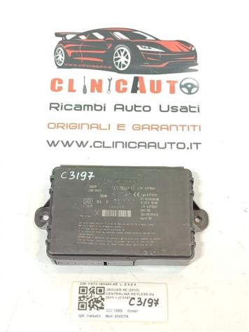 CENTRALINA KEYLESS JAGUAR XE Serie (X760) FK72-19H440-AE 204DTA diesel 1999 (15)