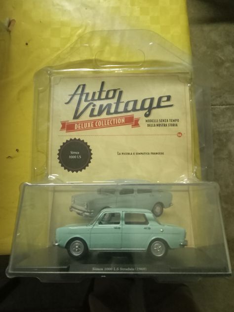 Auto Vintage Deluxe Collection 1/24 Simca 1000 LS Stradale (1969)