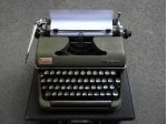 Macchina da scrivere vintage Olympia SM anni '50