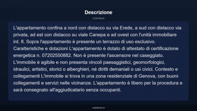 Immobile in asta di 100 m² in vendita a Genova - Foto 14