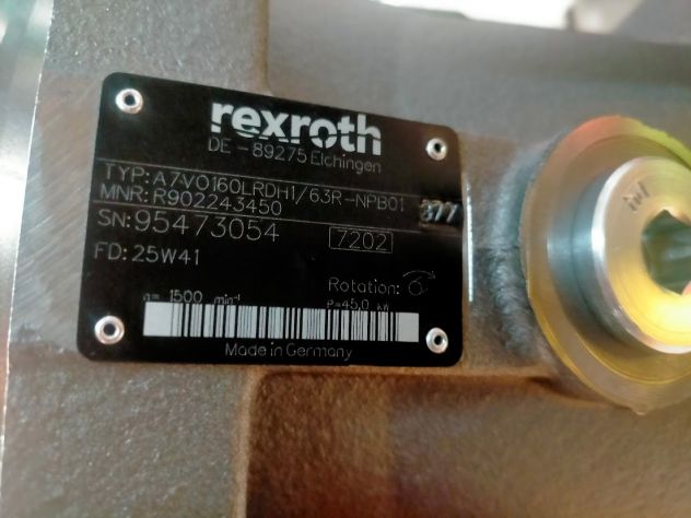 Pompa Rexroth A7VO160LRDH1/63R-NPB01 - Foto 3