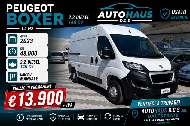 Peugeot Boxer 2.2 BlueHDi 140CV L2H2