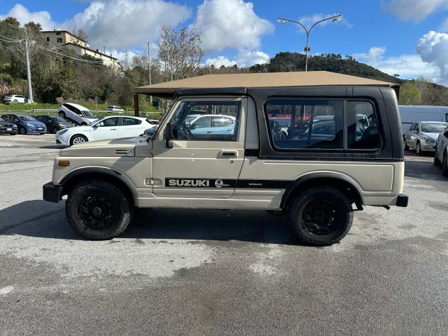 Suzuki SJ 413 SJ413 lunga , con tetto rigido Autocarro 2 posti .9990 km dopo il restauro totale . - Foto 4
