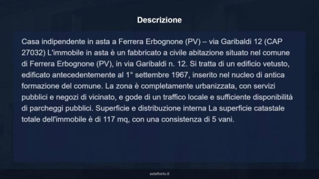 Immobile in asta di 117 m² in vendita a Ferrera Erbognone - Foto 17