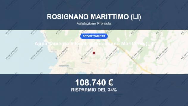 Immobile in asta di 75 m² in vendita a Rosignano Marittimo