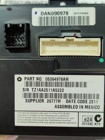DISPLAY FIAT Freemont 1° Serie 05064976AH 939B5000 (11) - Foto 3